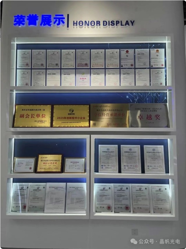 双重认证！晶帆光电两款核心产品斩获9项专利 +通过“国家专利密集型产品认定”硬核实力领跑行业